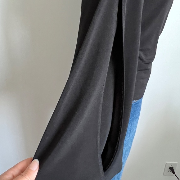 Necessary Objects - Black Wrapped Long Sleeve Shirt with cutout at the sleeves - Picture 7 of 8